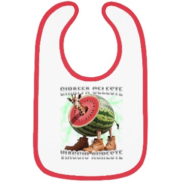 Discover Giraffe Celeste Viggio Bibs – Surreal Meme Bibs