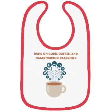 Discover Software date engineer runs on coffee Bibs