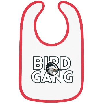 Discover Eagle Head Bird Gang Logo Design Bibs