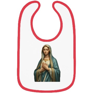 Discover Madonna and Child Divine Embrace Bibs