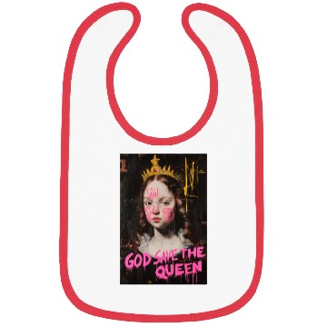 Discover God Save the Queen Bibs