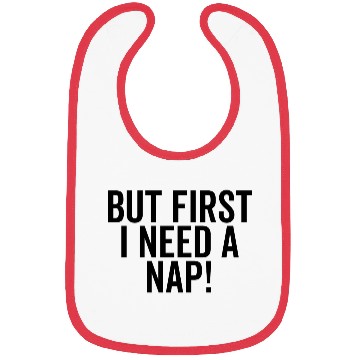 Discover But First I Need a Nap Bibs