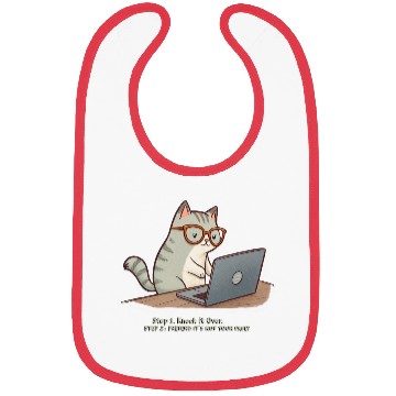 Discover Keyboard Warrior Cat Bibs
