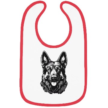Discover German Shepherd guard dog dad pet beautiful puppy Bibs