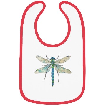Discover Dragonfly design insect art entomology I love bugs Bibs