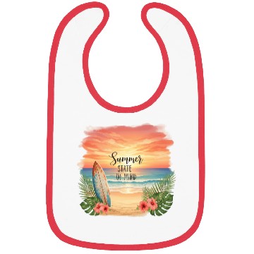 Discover Summer State of Mind Sunset Bibs