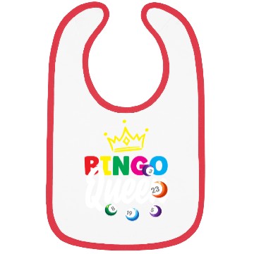 Discover Bingo Queen Bingo Player Crowned Fun Bibs