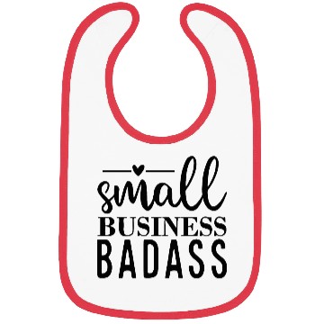 Discover Bold Small Business Badass Print Bibs