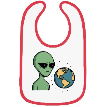 Discover Judgy Alien Bibs