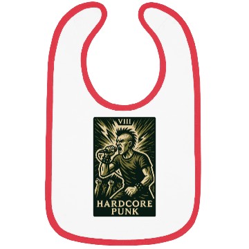 Discover Hardcore Punk (Card VIII) Bibs