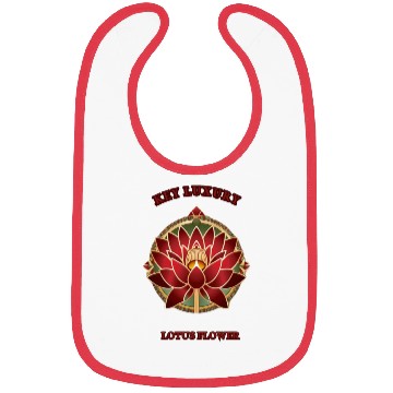 Discover Luxury Lotus Mandala Design Bibs