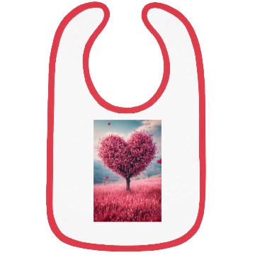 Discover Romantic Heart Tree in Bloom Bibs