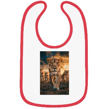 Discover Fearless Lioness Leading the Pride Bibs