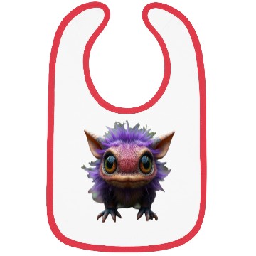 Discover Cutie Creature - Purple Bibs