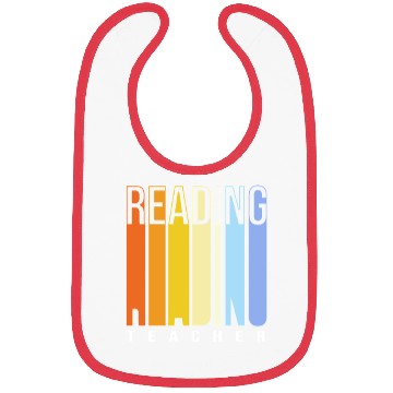 Discover Back To School Reading Teacher Bibs