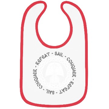 Discover Viking Mythology Pagan Sail Conquer Repeat Bibs