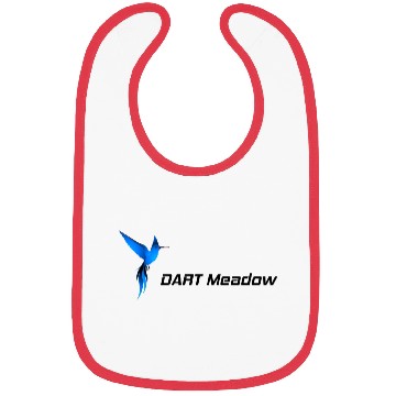 Discover DM Blue Hummingbird Logo Dark Bibs