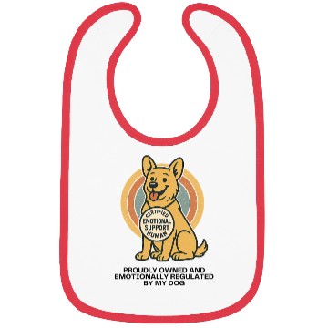Discover Certified Emotional Support Human – Dog Bibs