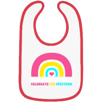 Discover Neurodiversity Autistic Rainbow Adhd Bibs