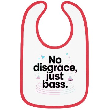 Discover No Disgrace Just Bass Retro Bibs