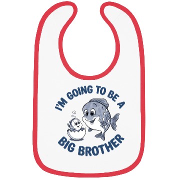 Discover Cute Fish Big Brother Reveal Bibs