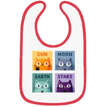 Discover Funny Cat Bibs | Retro Cat Meme Bibs