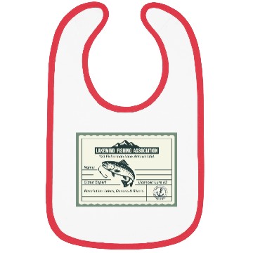Discover Fishing License PR Bibs