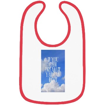 Discover Inspirational Sky Quote Design Bibs