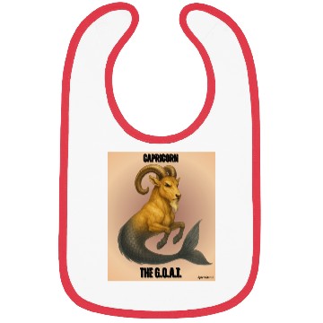 Discover Capricorn The Mythical Sea Goat Bibs