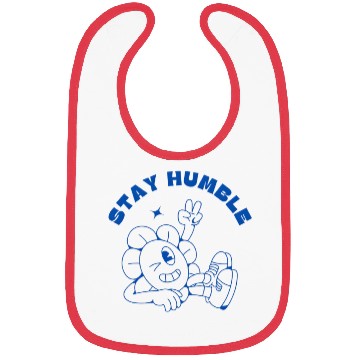 Discover Playful Happy Humming Character Design Bibs