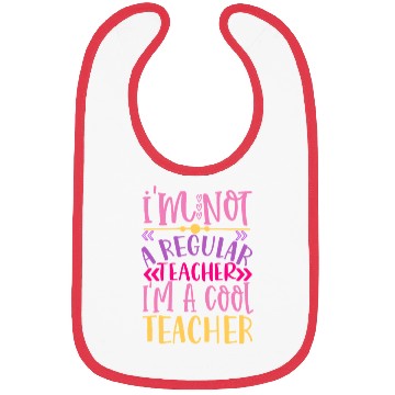 Discover Cool Teacher - Funny Teacher Appreciation Gift Bibs