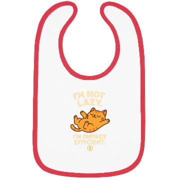 Discover I’m Not Lazy – Energy Efficient Cat Meme Bibs