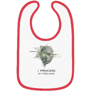 Discover Futuristic Human-AI Fusion Design Bibs