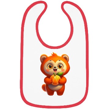 Discover Bear with orange Bibs