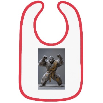 Discover Sumo Gorilla Warrior Bibs