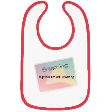 Discover Proof of Creativity Breath Quote Bibs