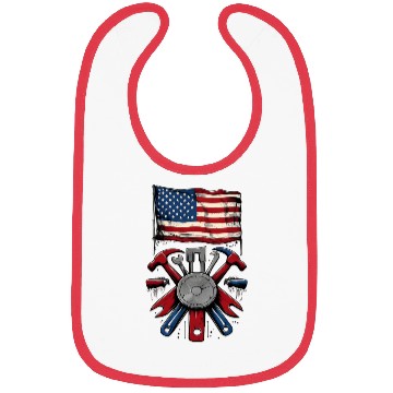 Discover Union Strong: American Worker Bibs