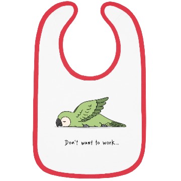 Discover Red-shouldered Macaw Bibs