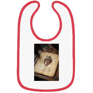 Discover Anatomy of the Heart Sketch Bibs
