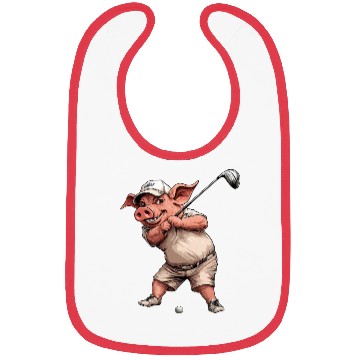 Discover Golf pig Bibs
