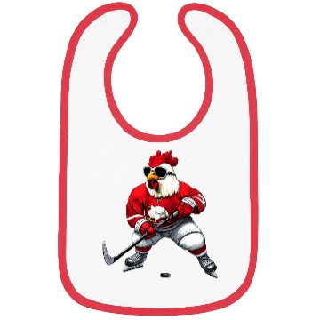 Discover Chicken ice hockey Bibs