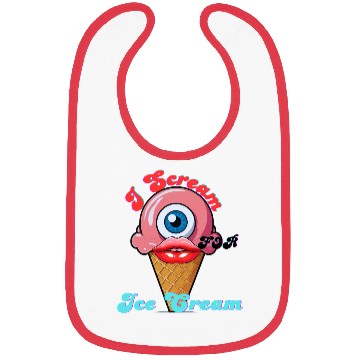 Discover I Scream Bibs