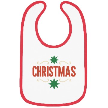 Discover Festive Christmas Spirit Illustration Bibs