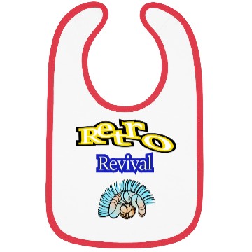 Discover Neon Dreams Vintage Vibes Bibs