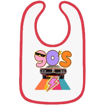 Discover Retro 90s Muscle Vibes Bibs