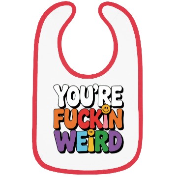 Discover Colorful Affirmation Statement Bibs