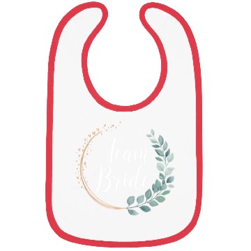 Discover Team Bride Bridesmaid Eucalyptus Wedding Bibs