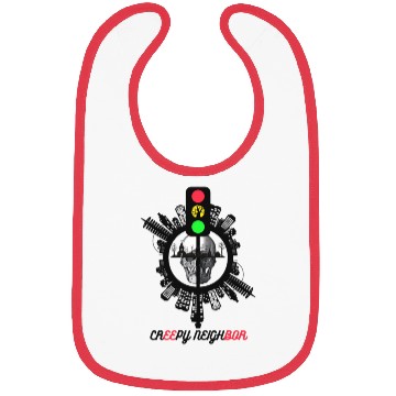 Discover "Creepy Neighbor | Aesthetic Haunted Buildings  Bibs