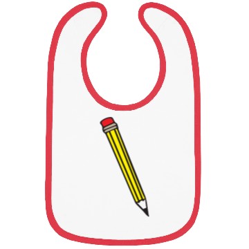 Discover Classic Pencil Icon – Back to School Essential Bibs