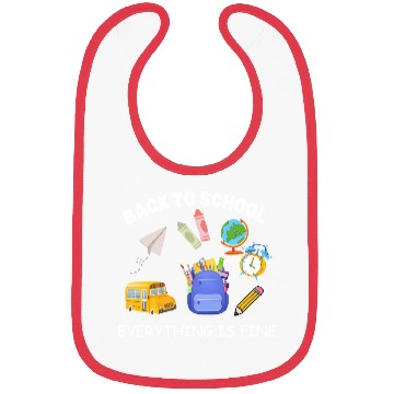 Discover It's Fine I'm Fine Everything Is Fine Teacher Shi Bibs